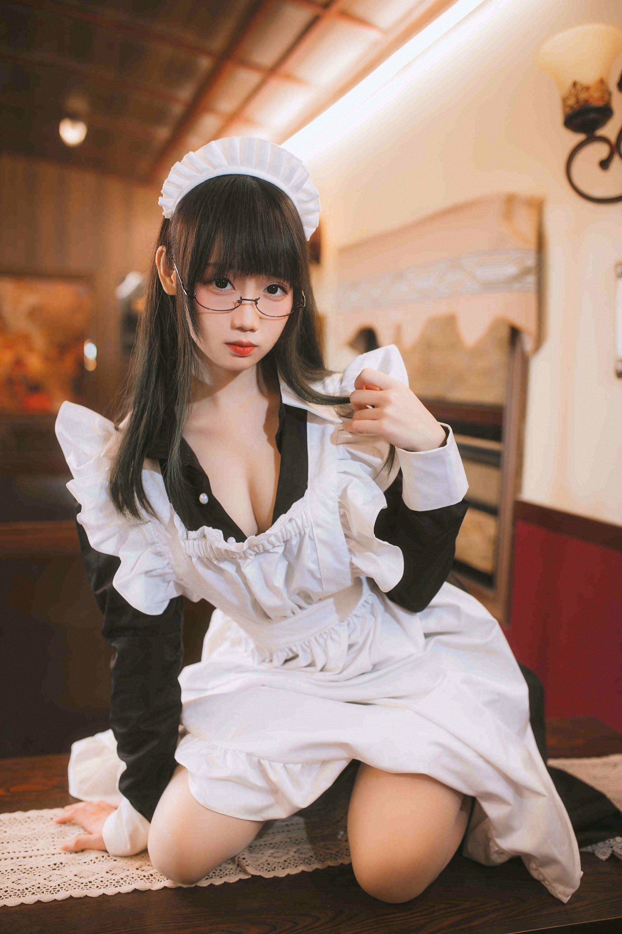 图片[1]-焖焖碳 – NO.005 女仆[33P]-XikXak